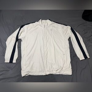 Size L  nike Y2K full zip windbreaker white
